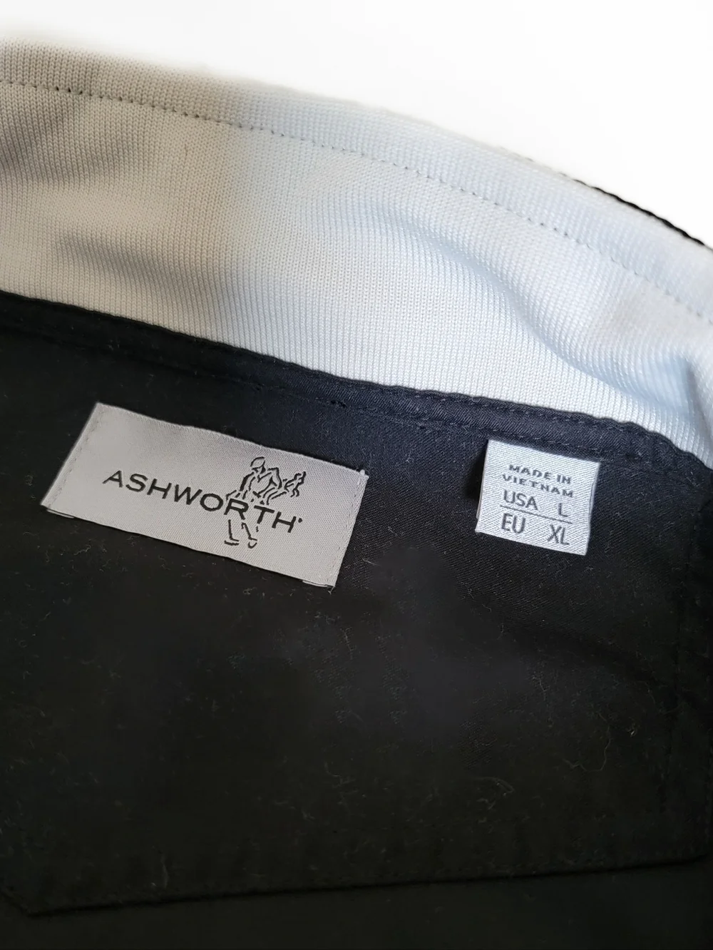 Ashworth Black Golfing Vest Mens Size Large
